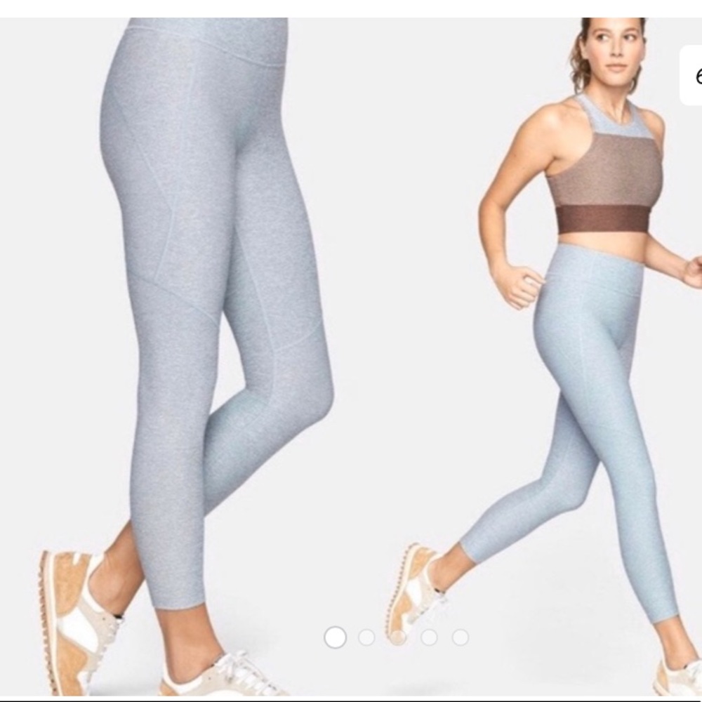 Outdoor voices 7/8 leggings size XS/ light blue